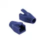 Logilink | RJ45 kištuko reljefinis gaubtelis, 8,0 mm (50 vnt.) | MP0035B | Mėlyna
