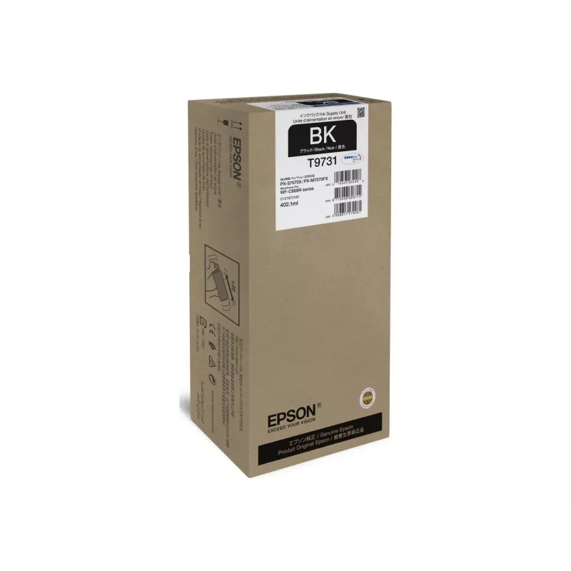 Epson WF‑C869R Juoda XL Originalius rašalo paketas, didelio našumo iki 7 000 puslapių