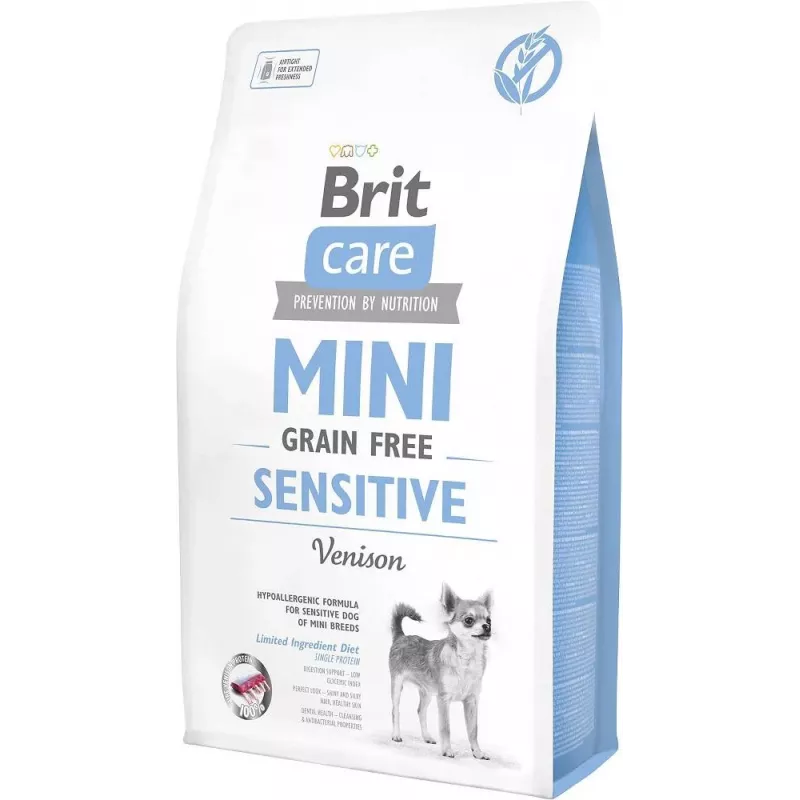 Brit Care Sensitive Grain Free Venison 2 kg Adult X-Small