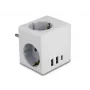 Maitinimo kištuko adapteris Type F DeLOCK 11496 2 USB prievadai 5V 2.4A 3A