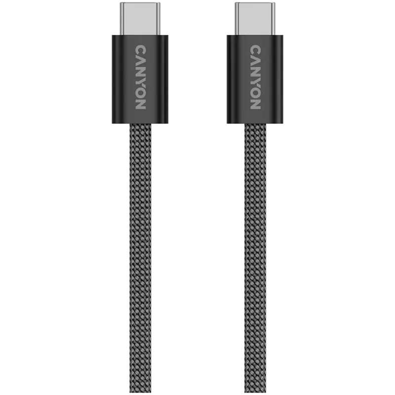 CANYON laidas OnWire 60MG C-C 60W magnetinis pintas 1m juodas