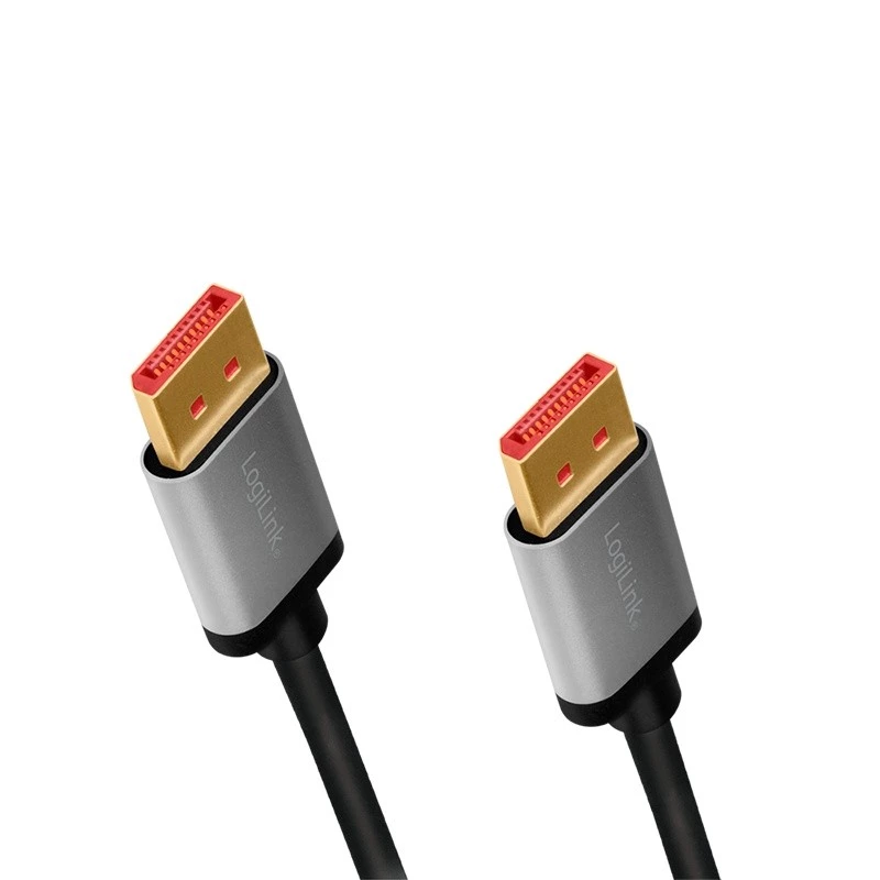 DisplayPort kabelis LogiLink CDA0105 2 m Juoda Pilka