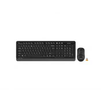 A4Tech Fstyler FG1012 belaidės klaviatūros ir pelės rinkinys, juodas