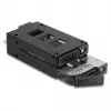 Laikmenos dėklo laikiklis DeLOCK plonas Bay Mobile Rack 2 x 2,5 col. U.2 NVMe SSD juodas