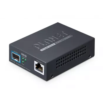 Medijos keitiklis PLANET 10GBASE-T į 10GBASE-X SFP+ varinis prievadas Juodas