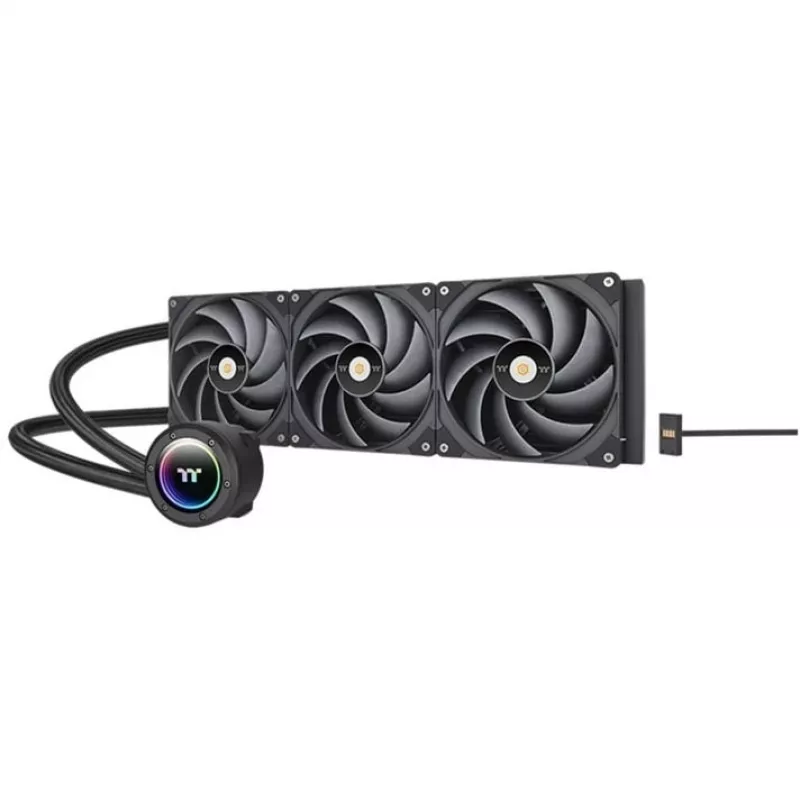 „Viskas viename“ skysčio aušintuvas Thermaltake CL-W401-PL14BL-A 14 cm juodos spalvos