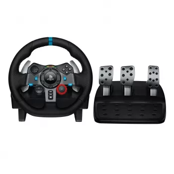 Logitech G G29 Vairas + Pedalai Playstation 3, PlayStation 4 Analoginis USB 2.0 Juodas
