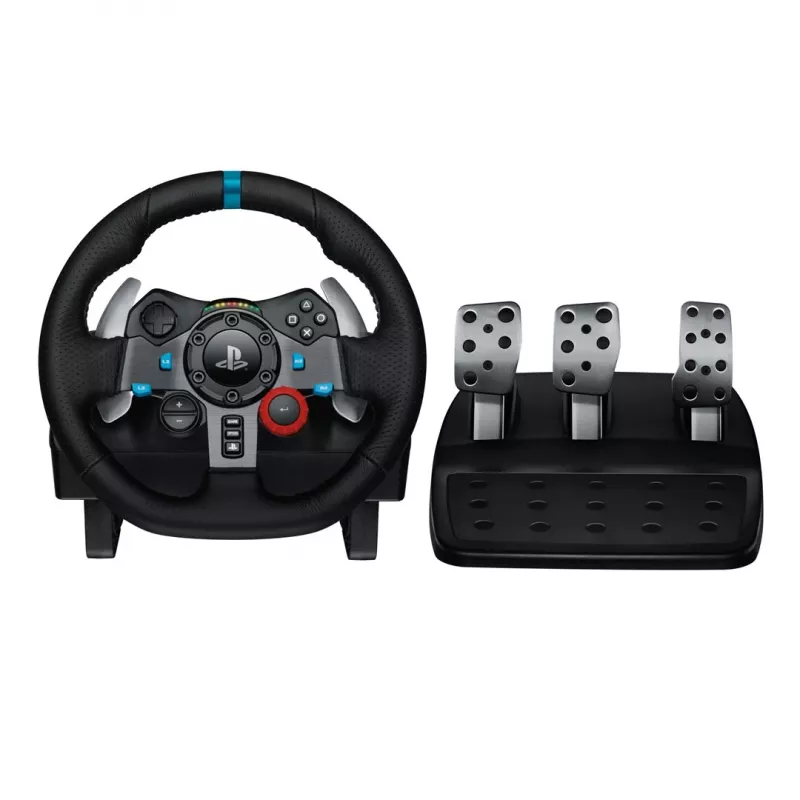 Logitech G G29 Vairas + Pedalai Playstation 3, PlayStation 4 Analoginis USB 2.0 Juodas