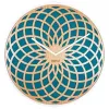NeXtime laikrodis 3149tq Sun Large, Ø50 cm, sieninis, turkio spalvos
