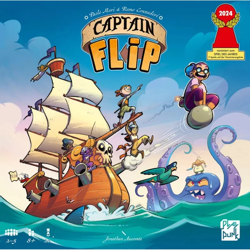 Captain Flip, Stalo žaidimas