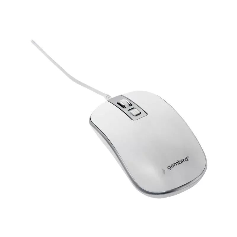 Pelė Gembird MUS-4B-06-WS USB Type-A