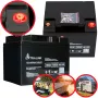 UPS baterija Extralink Accumulator AGM 12V 45Ah — sandari švino rūgštinė (VRLA), 1 vnt., juoda