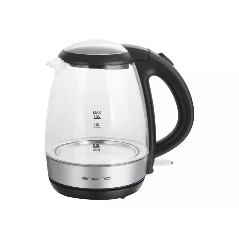 Elektrinis virdulys Emerio 1,2 l 2200 W stiklinis