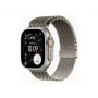 Apple Watch Ultra 3 GPS + Cellular 49mm natūralaus titano korpusas su natūralaus titano Milano kilpa – vidutinis | Apple