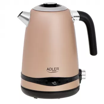 Adler | Virdulys | AD 1295 | Elektrinis | 2200 W | 1,7 L | Nerūdijantis plienas | 360° pasukamas pagrindas | Auksinis