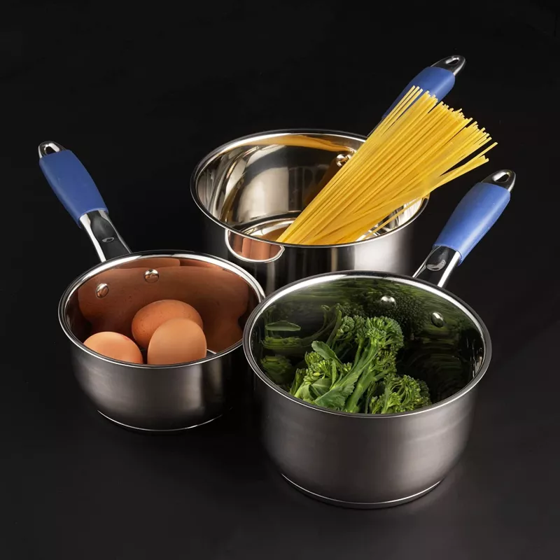 Viryklės indų rinkinys Russell Hobbs RH01178EU 3 dalių, mėlynas