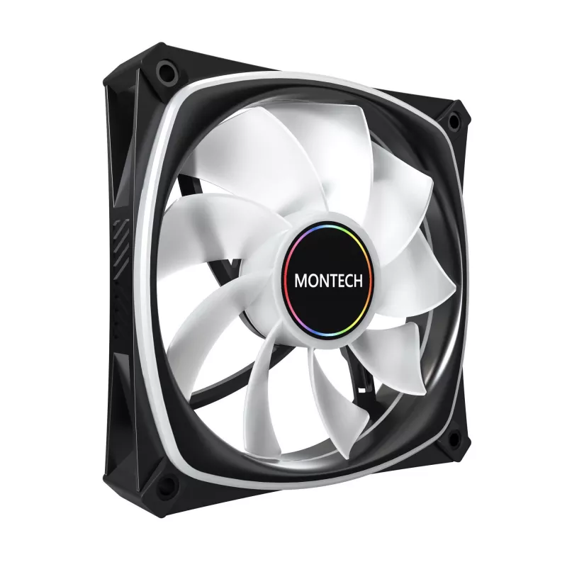 MONTECH RX120 PRO Juoda 120mm ARGB 3 vnt. rinkinys