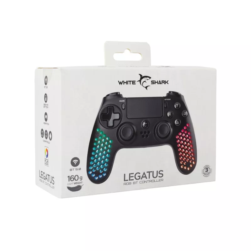 Laidinė USB žaidimų pultelis White Shark GPW-4009 — ergonomiškas dizainas, laidinis ryšys