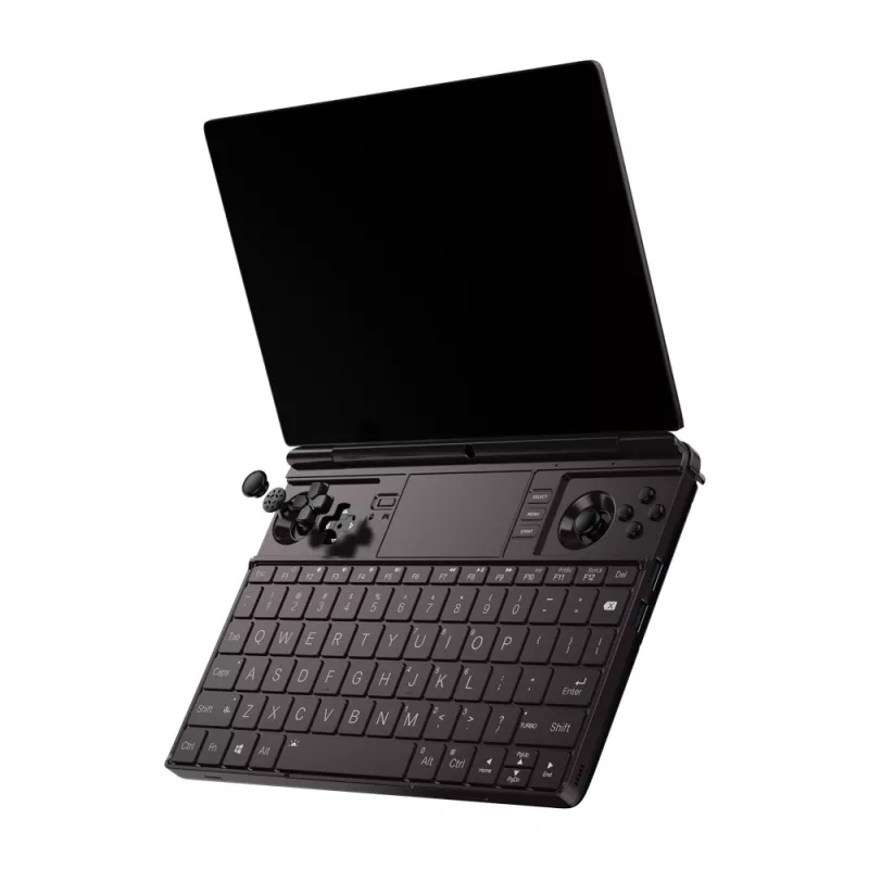 GPD-WinMax2-8840U32001 nešiojamasis kompiuteris Ryzen 7 8840U/10.1 WQXGA (2560x1600) jutiklinis ekranas/32GB/1TB SSD/BT/BLKB/FPR/AMD Radeon 780M 6GB/Win 11 Grafitas