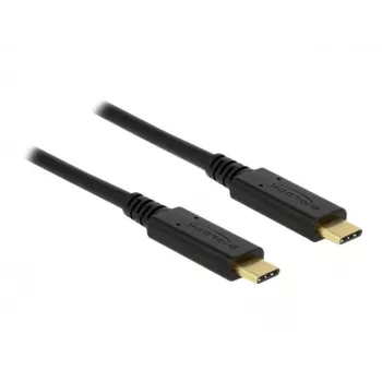 USB laidas DeLOCK 83325 USB 2.0 3 m USB C juodas