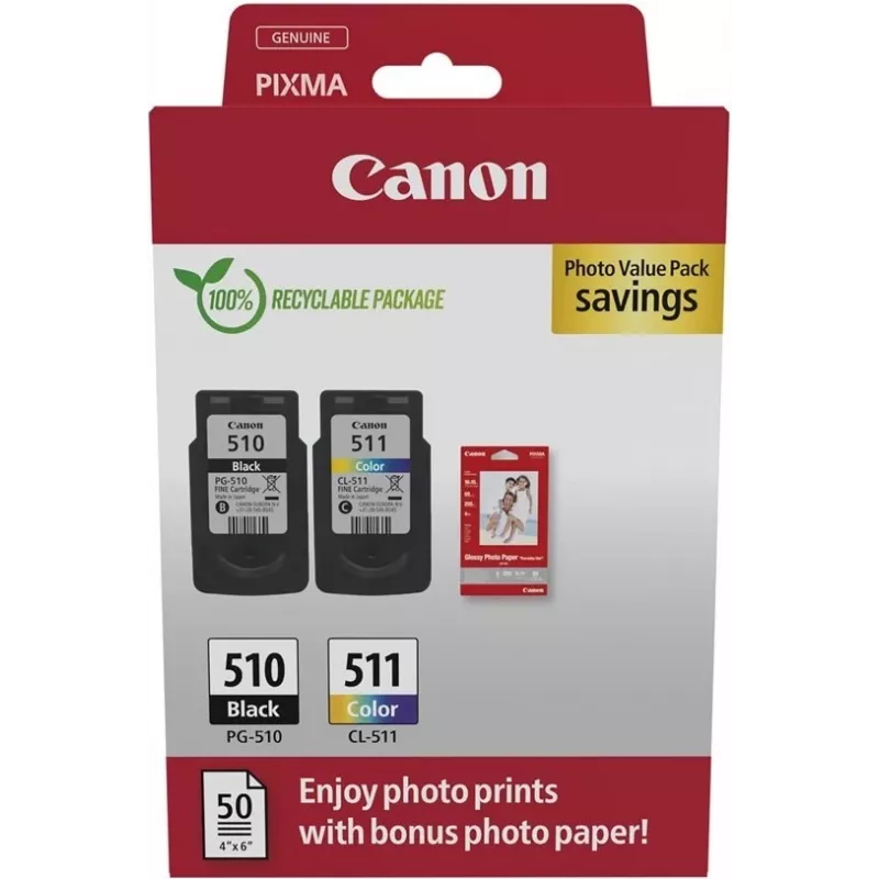 CANON PG-510/CL-511 rašalo kasetė PVP SEC (2970B018)