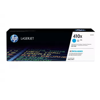 HP 410X didelės išeigos žalsvai mėlyna originali „LaserJet“ kasetė