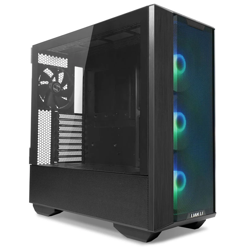 Lian Li LANCOOL III Midi Tower juoda, permatoma