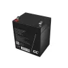 UPS baterija Green Cell AGM44 — 12 V 4,5 Ah sandari švino rūgšties (VRLA), 101×70×90 mm, 1,35 kg, juoda