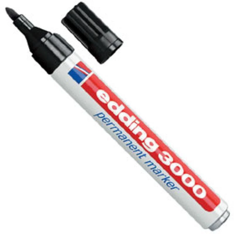 EDDING 3000 Marker permanent Black 4-3000001 43000001 (4-3000001)