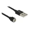 USB laidas DeLOCK 85724 USB 2.0 1,1 m juodas