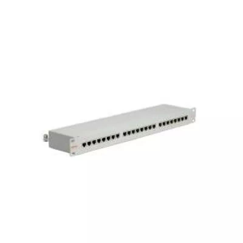 ROLINE 48,30cm (19)-Patchpanel 1 HE, 24 Ports, Cat.5e, pilkas (26.11.0329)