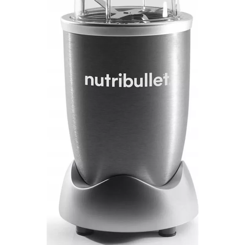 Puodelinis trintuvas NUTRIBULLET NB606B 600W, Tritan ąsotis 0,7 l, 6 peiliai, 1 greitis, 500 ml puodelis, pilkas