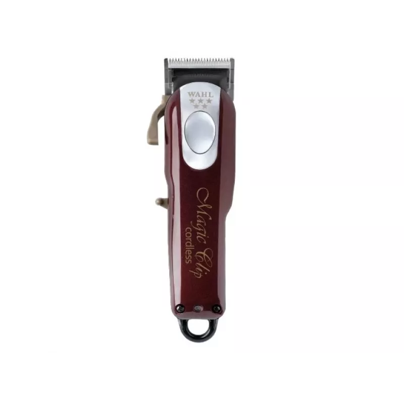 Wahl Cordless Magic Clip Burgundy plaukų kirpimo mašinėlė 0,8-2,5 mm