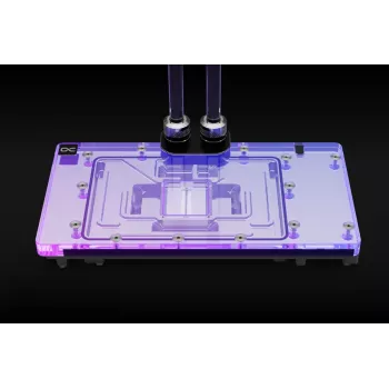 Alphacool Core GeForce RTX 4090 AMP GPU vandens blokas su galine plokšte
