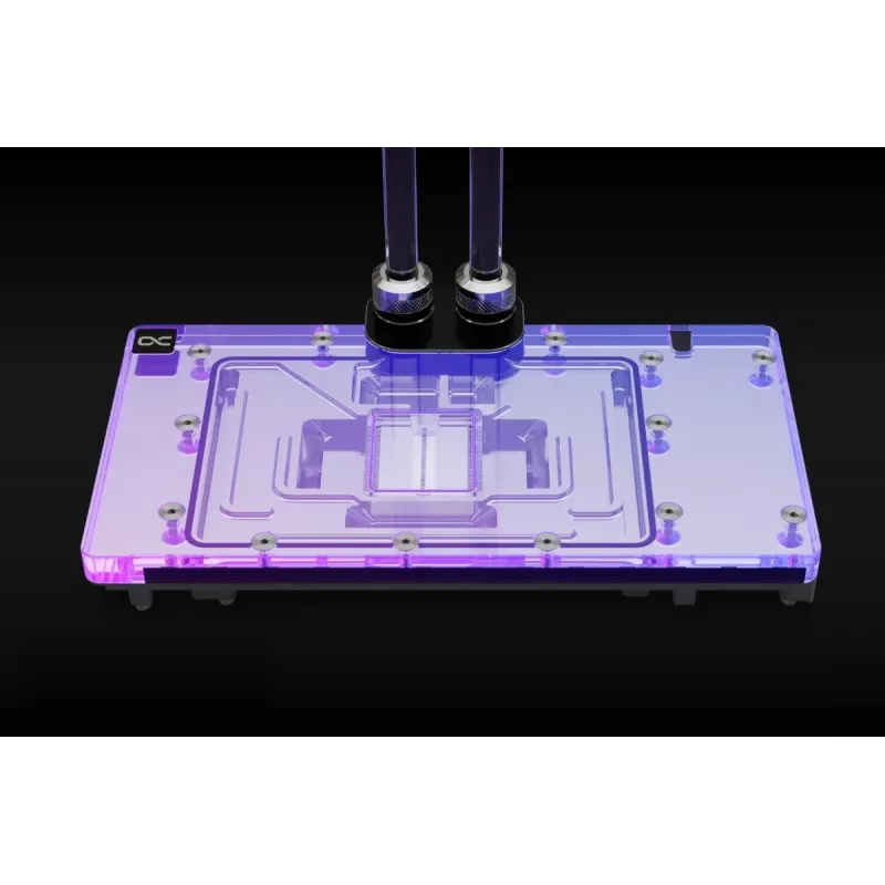 Alphacool Core GeForce RTX 4090 AMP GPU vandens blokas su galine plokšte