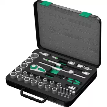 Veržliarakčių komplektas Wera 05003645001 37 vnt. Juoda Žalia