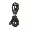 CableMod C-Series Pro jungiamasis laidas - Variant A, 90°, 16 kontaktų į 4x8 kontaktų PCIe, juodas