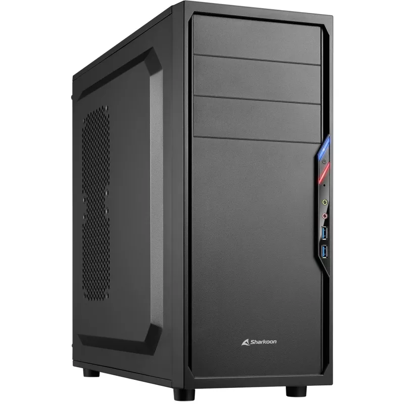 PC korpusas Sharkoon VS4-V Midi Tower juodas