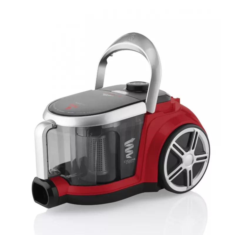 ETA | Dulkių siurblys | ETA351790000 Stormy Turbo | Be maišelio | Galia 800 W | Dulkėms 2,2 L | Juoda/Raudona