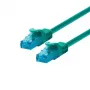 Tinklo kabelis LOGON UTP Cat.5e žalias, 5 m, RJ-45 į RJ-45