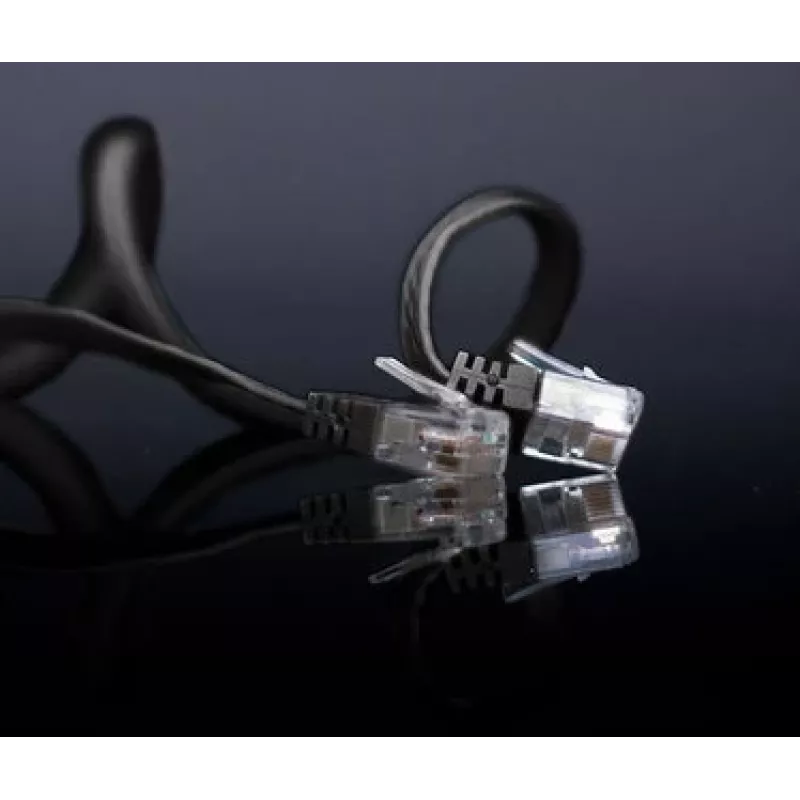 Tinklo kabelis ShiverPeaks SP711-SL0.25S 0,25 m Cat6 U/UTP juodas