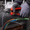 Kabelių pjovimo replės Knipex 95 18 225 VDE, izoliuotos rankenos, ilgis 225 mm