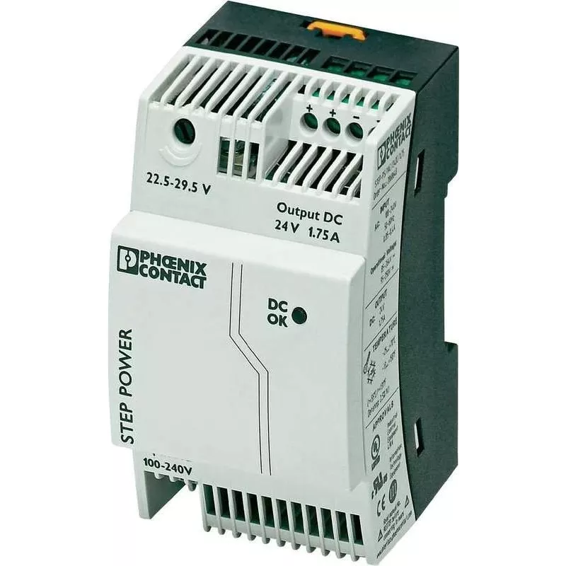 Phoenix Contact 2868648 - 100 - 240 V - pilka - -25 - 70 °C - -40 - 85 °C - 54 mm - 61 mm (2868648)