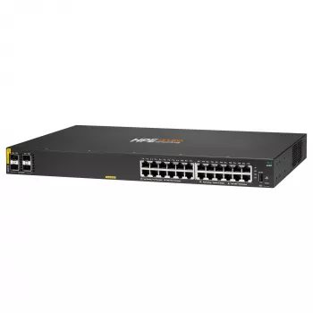Switch HP Enterprise Aruba 6000 24G CL4 4SFP — 24 x Gigabit Ethernet, 4 x SFP prievadai
