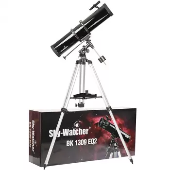 Refraktorinis teleskopas Skywatcher BK 1309 EQ2 — 130 mm diafragma, 900 mm židinio nuotolis