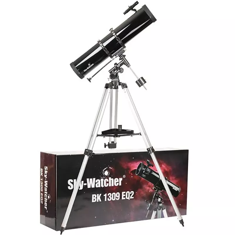 Refraktorinis teleskopas Skywatcher BK 1309 EQ2 — 130 mm diafragma, 900 mm židinio nuotolis