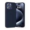 Apsauginis silikoninis dėklas Vention KUFL0-40 skirtas iPhone 15 Pro Max, mėlynas