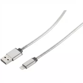 ROLINE - iPad/iPhone/iPod įkrovimo/duomenų laidas - Lightning / USB - USB Type A, 4-pin (M) - Lightning (M) - 1.8 m - ekranuotas - (USB/USB 2.0) - Baltas (11.02.8322)