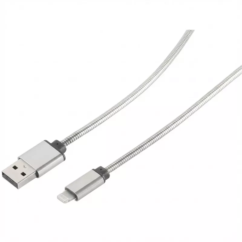 ROLINE - iPad/iPhone/iPod įkrovimo/duomenų laidas - Lightning / USB - USB Type A, 4-pin (M) - Lightning (M) - 1.8 m - ekranuotas - (USB/USB 2.0) - Baltas (11.02.8322)