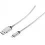 ROLINE - iPad/iPhone/iPod įkrovimo/duomenų laidas - Lightning / USB - USB Type A, 4-pin (M) - Lightning (M) - 1.8 m - ekranuotas - (USB/USB 2.0) - Baltas (11.02.8322)